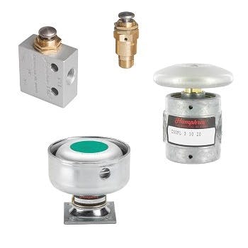 Push Operated Valves