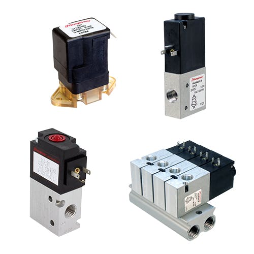 Small 2-Way & 3-Way Solenoid Operated Valves