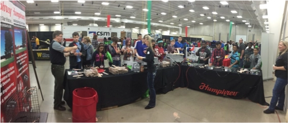 Image of Humphrey Booth at Trade Show