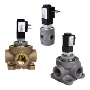 Diaphragm Poppet Pilot-Operated Solenoid Valves