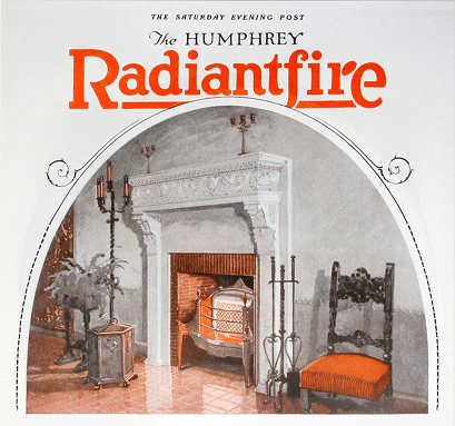 The Humphrey Radiantfire — Saturday Evening Post cover